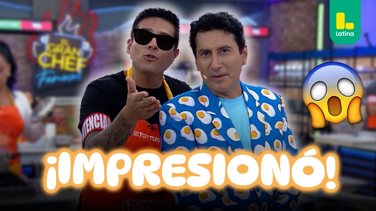 Anthony Chávez sorprende con su increíble talento para la improvisación 🎤✨ | El Gran Chef Famosos