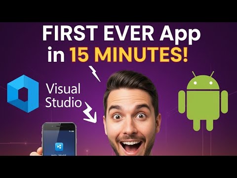 Visualization Screen Visual Studio Android Build Your First Android App in Visual Studio 2022 (Beginner Guide ...