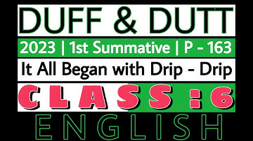 Duff and Dutt 2023 Class 6 English | Duff and Dutt 2023 Class VI English Page 163