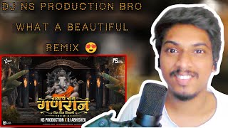 Tim Tim Timbali | Mazya Ganan Ghungru Harval DJ|Ganpati Song |NS Production|DJ Abhishek|REACTIONTUBE
