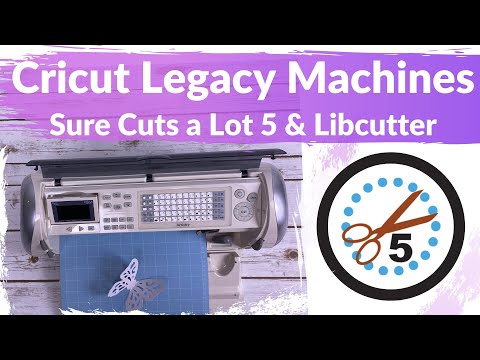 Using Sure Cuts a Lot 5 with Cricut Legacy Machines and Libcutter