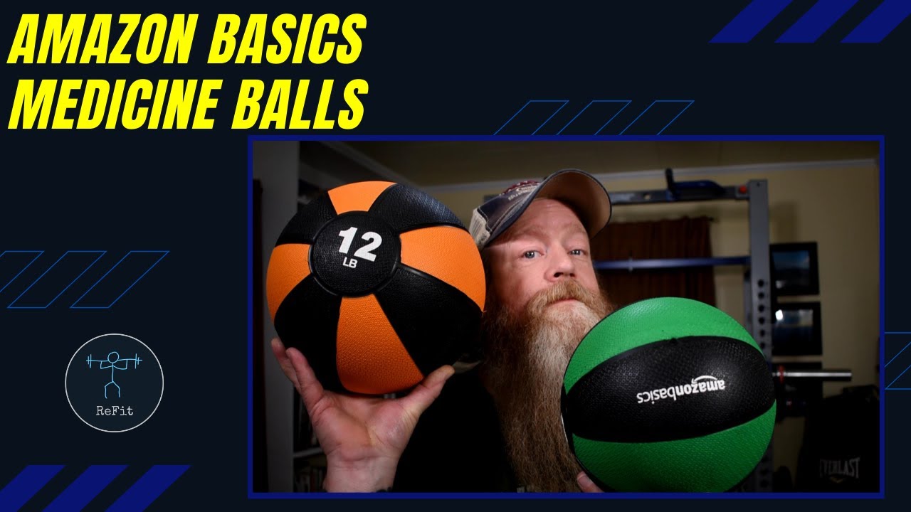   Basics Weighted Medicine Ball for Workouts