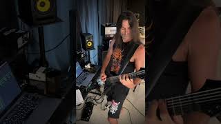 Riffing on my Solar Guitars V #riff  #guitar #deathmetal #guitarplayer
