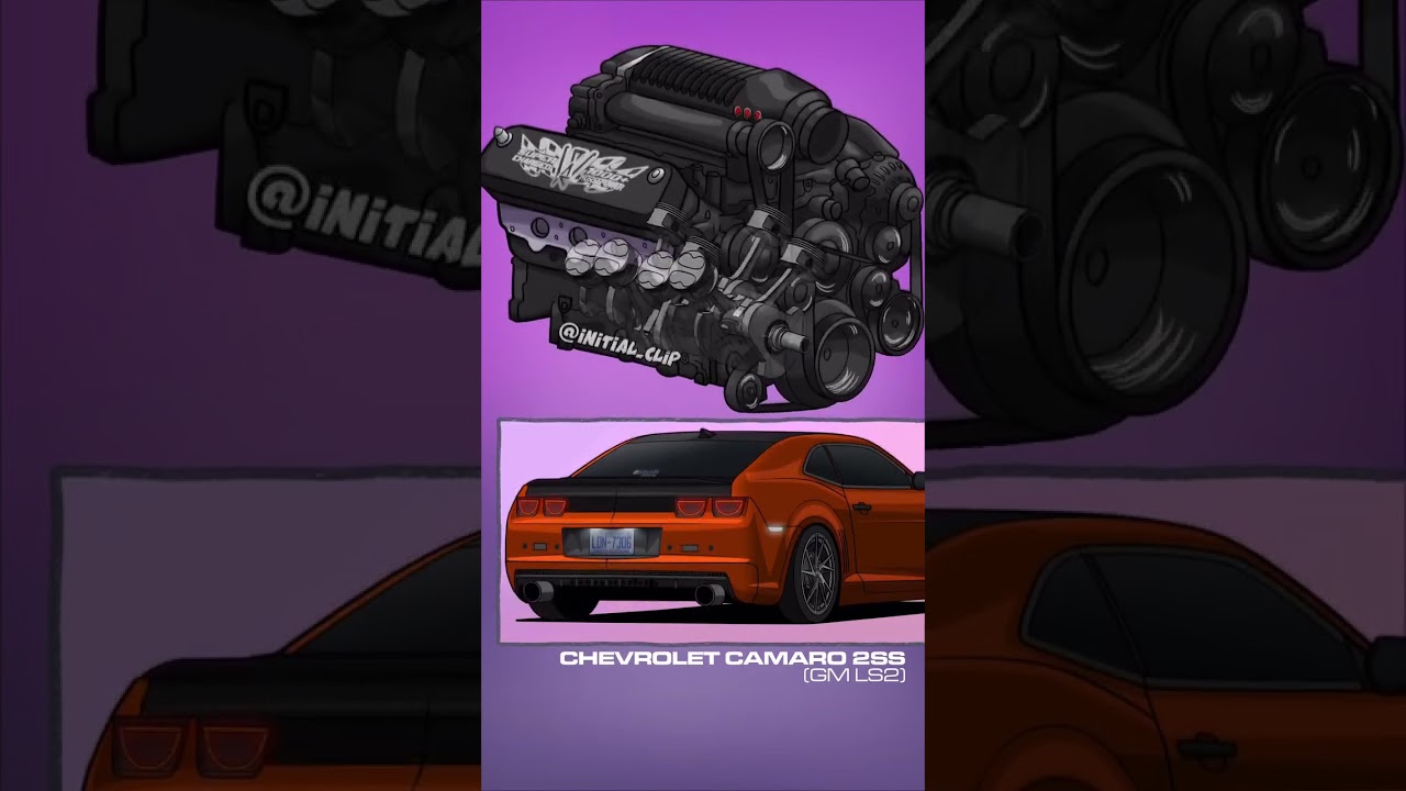 Experience the LS2 raw V8 muscle 🏁🌪️