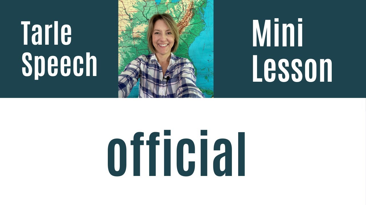 How to Pronounce OFFICIAL - 