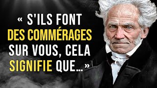 Citations d'Arthur Schopenhauer qu'il vaut mieux connaître étant jeune pour ne pas le regretter