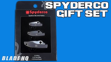 Spyderco Slip-joint Knives Gift Set
