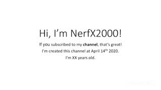 Introduction Of Nerfx2000 Reupload