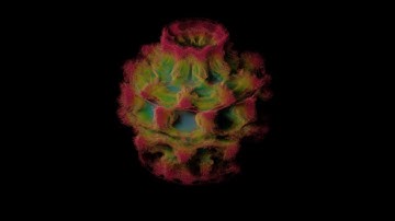 Blender 2.8 Eevee Mandelbulb Sweep