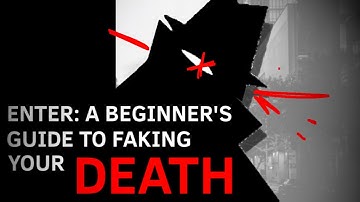 ENTER: A BEGINNER’S GUIDE TO FAKING YOUR DEATH - Meme/Edit ⚠️ FLASH + TRIGGER WARNING ⚠️
