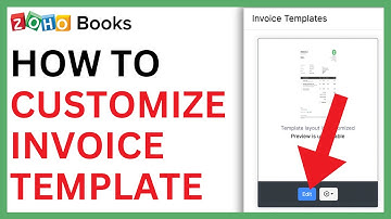 How to Customize Invoice Template in Zoho Books [QUICK GUIDE]