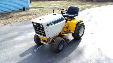 Cub Cadet 582 with Kohler Command 18 - idle