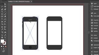 Drawing an iPhone in Adobe Illustrator using Basic Shape Tools