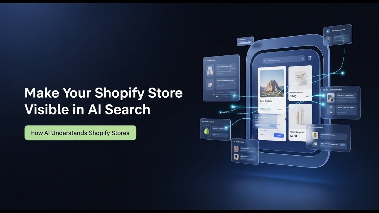 How to Make Your Shopify Store Visible in AI Search Results - YouTube