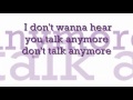 Victoria Duffield Shut up & dance lyrics on screen + download link