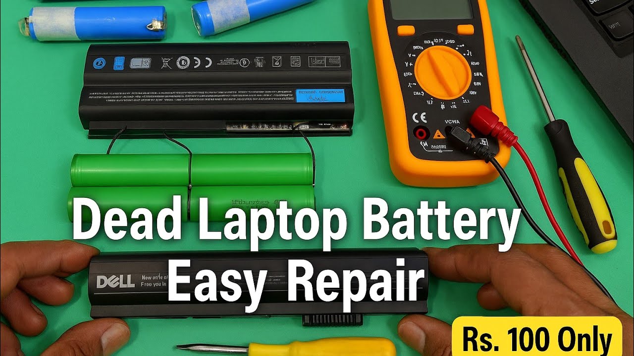 Battery Problem Laptop battery charging problem | Dead Laptop Battery Repaired | Laptop ...