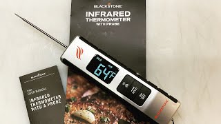 Honest Review Of The Blackstone Infrared Thermometer With Instant Read Food  Probe / For $30.00? Wow! 