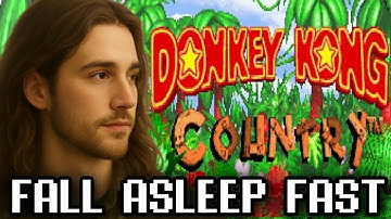 Fall Asleep While I Play Donkey Kong Country (GBA) | Rain + Soft Commentary For Sleep