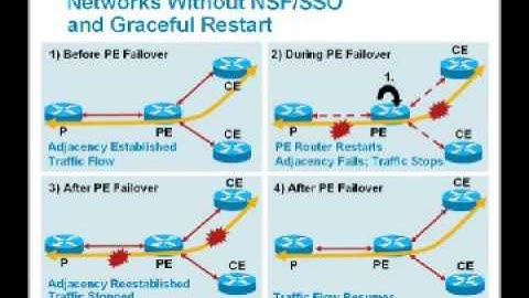 Graceful Restart and/or Non-Stop Routing with Stateful Switchover and Non-Stop Forwarding