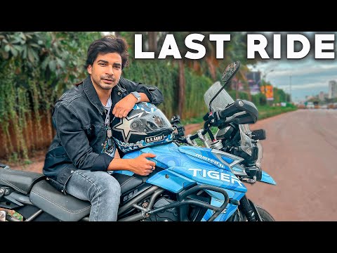 Last Ride on My Triumph Tiger 800 | May be