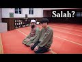 How to do salah prayer  learning with imam