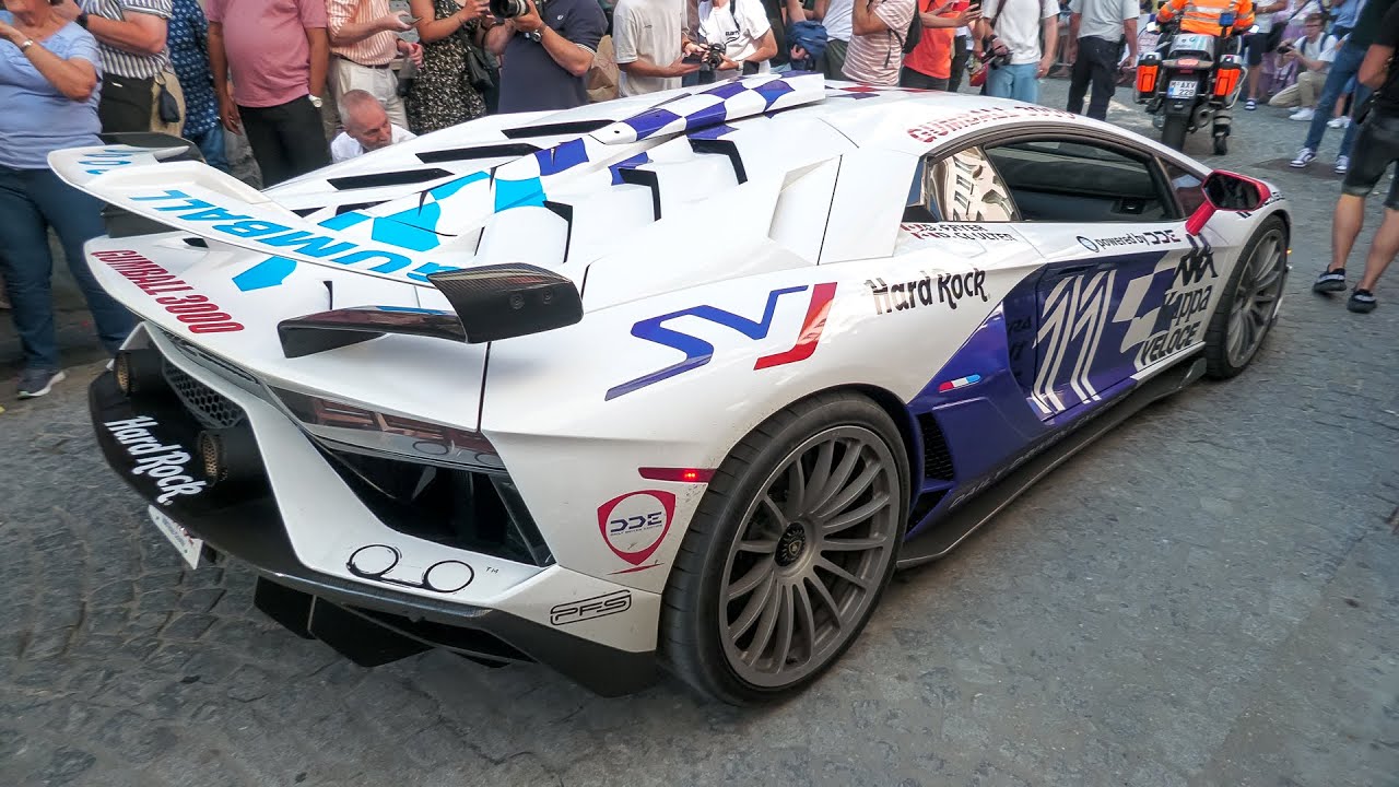 INSANE DDE Gintani Lamborghini Aventador SVJ - CRAZY V12 F1 Sounds