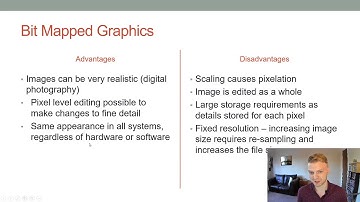 Bitmaps and Vectors  (Higher Computing)