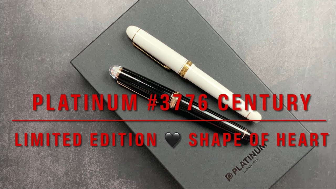 Unboxing my Shape of Heart Limited Edition ‪@platinumpens6123