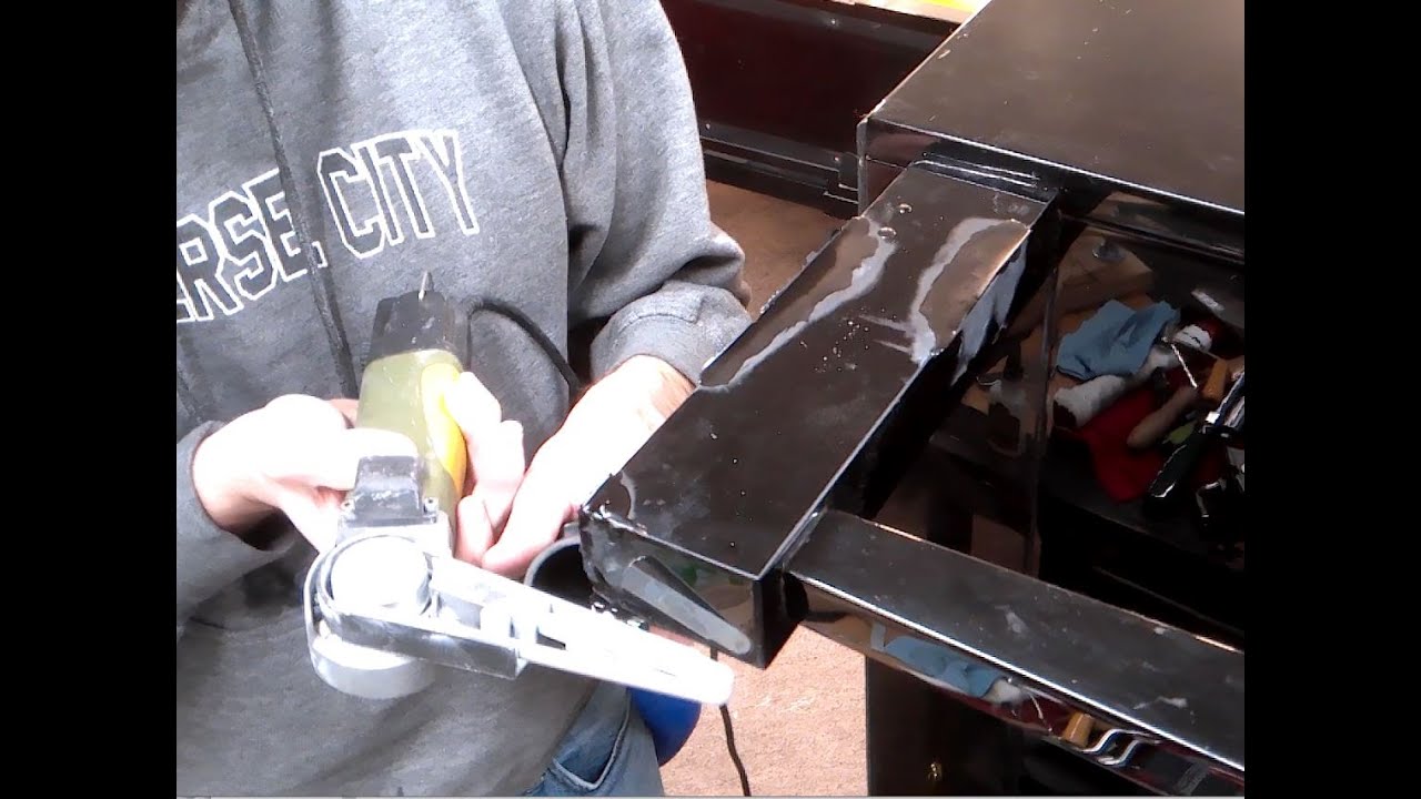 High Gloss Polyester Finish Repair Piano Finish Repair YouTube