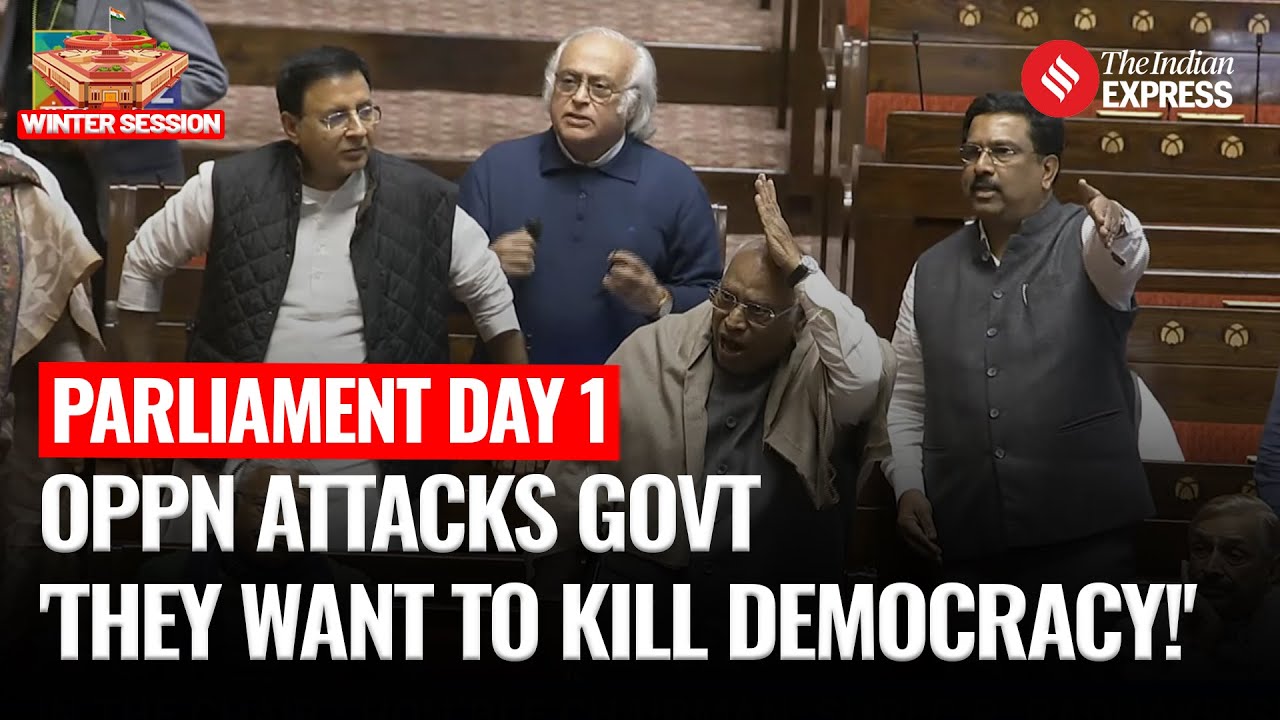 Как оппозиция настаивала на обсуждении SIR, но вот что произошло | Зимняя сессия парламента