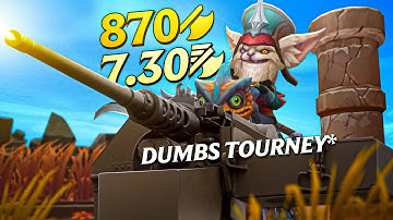 I PLAYED IN DUMBS ARENA TOURNAMENT