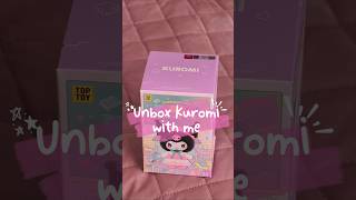 ❖ Unbox with me my first blind box ❖ Plush pendant blind box Kuromi school life TOPTOY