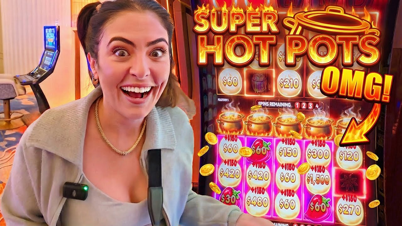 7 Jackpots. $113,000. HOT POTS Went Completely Insane!
