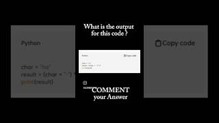 PYTHON || String concatenation , String reputation|| #coding #education #python