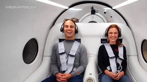 Virgin Hyperloop voltooit eerste testrit met passagiers