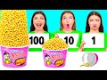 100個重ねフードチャレンジ | 壮大なフードバトル