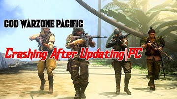 How To Fix COD Warzone Pacific Crashing After Updating | PC