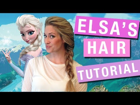 Elsa Hair Tutorial - Elsa&#039;s Braid from Frozen | Rotoscopers