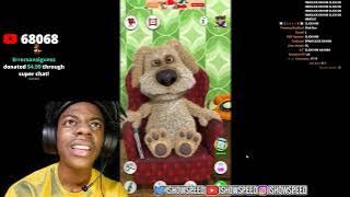 Speed creates new language while playing talking Ben