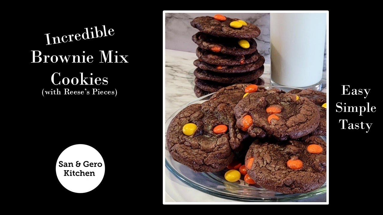 How to make Incredible Brownie Mix Cookies
