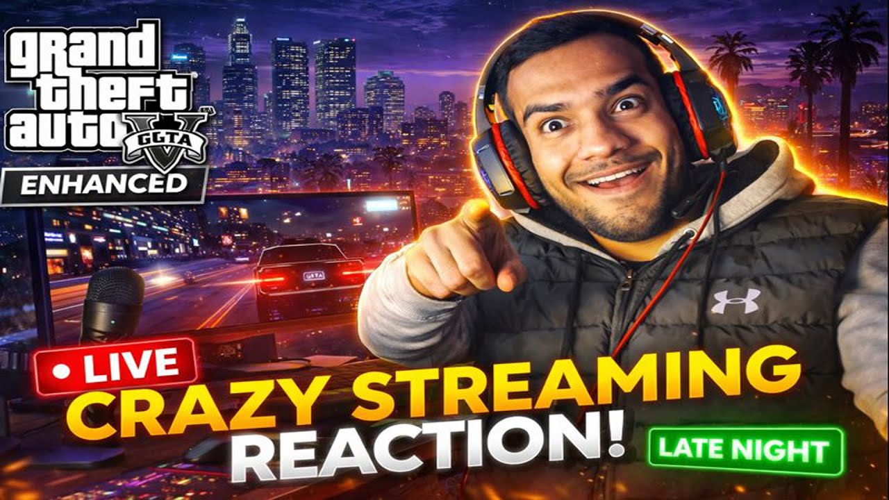 GTA V Online Enhanced Live Stream Late Night | GTA 5 Online - YouTube