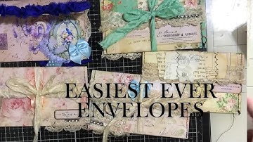 Easiest DIY Envelope for Junk Journals | Beginner Friendly & Fast