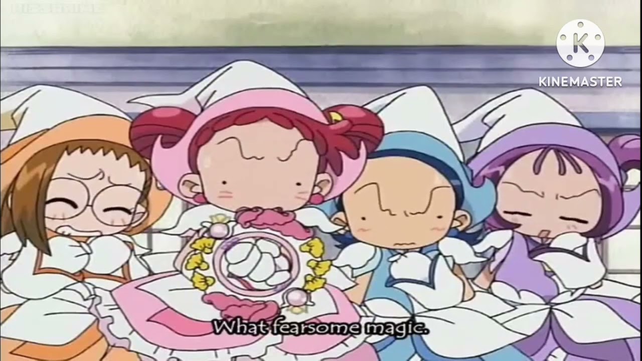 (END OF THE WORLD! REMIX) Ojamajo DoReMi Sharp - Oyajide Fight Scene! Sparta Madhouse V3 Remix