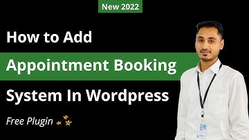 How to Add Appointment Booking System to Wordpress Website | appointment booking plugin free