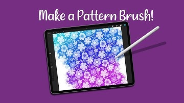 Turn Your Pattern Into A Pattern Brush in Procreate!