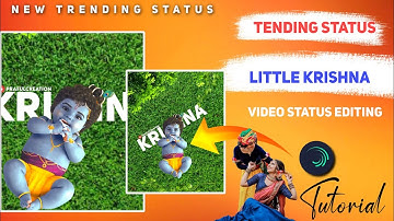 3D Little Krishna Concept Motion Poster |Status Video Editing Alight Motion |alight motion Tutorial