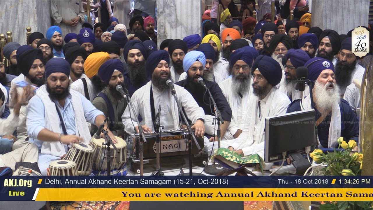 032 Delhi 18Oct2018 ThuMor DSK Bhai Jagpal Singh Jee Kanpur