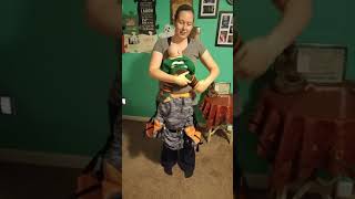 Soft Structure Babywearing How-To