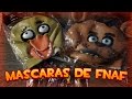 ABRIENDO MÁSCARAS Y LLAVEROS OFICIALES DE FIVE NIGHTS AT FREDDY'S (FNAF TOYS UNBOXING)