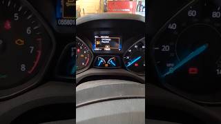 DIY 2019 Ford Escape maintenance light reset #mechanic #tutorial